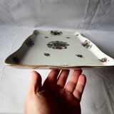 Limoges porcelain tray with floral bouquet motifs, early 20th century
