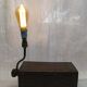 Original creation lamp with industrial can brocanteespritdantan