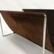 Porte magazines en métal, 60/70 design Pays-Bas