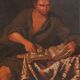 Great 17th century Italian painting, philosopher in his study