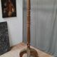 Lampadaire en bois doré