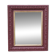 Vintage wall mirror in carved wood, burgundy and gold – Art Deco style – H4