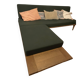 Bench, Scandinavian daybed
