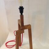 Table lamp in walnut 1980
