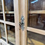 Aero-sanded oak library - 1940s