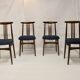 4 chaises année 60/70 M. Zieliński type 200/100B