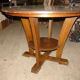 Art Deco period oak side table