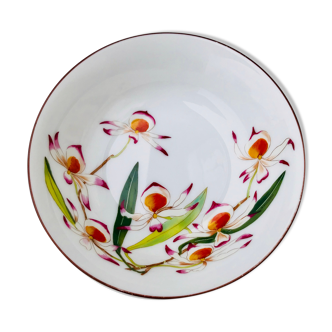 Coupelle Hermès porcelaine Jardin des Orchidées
