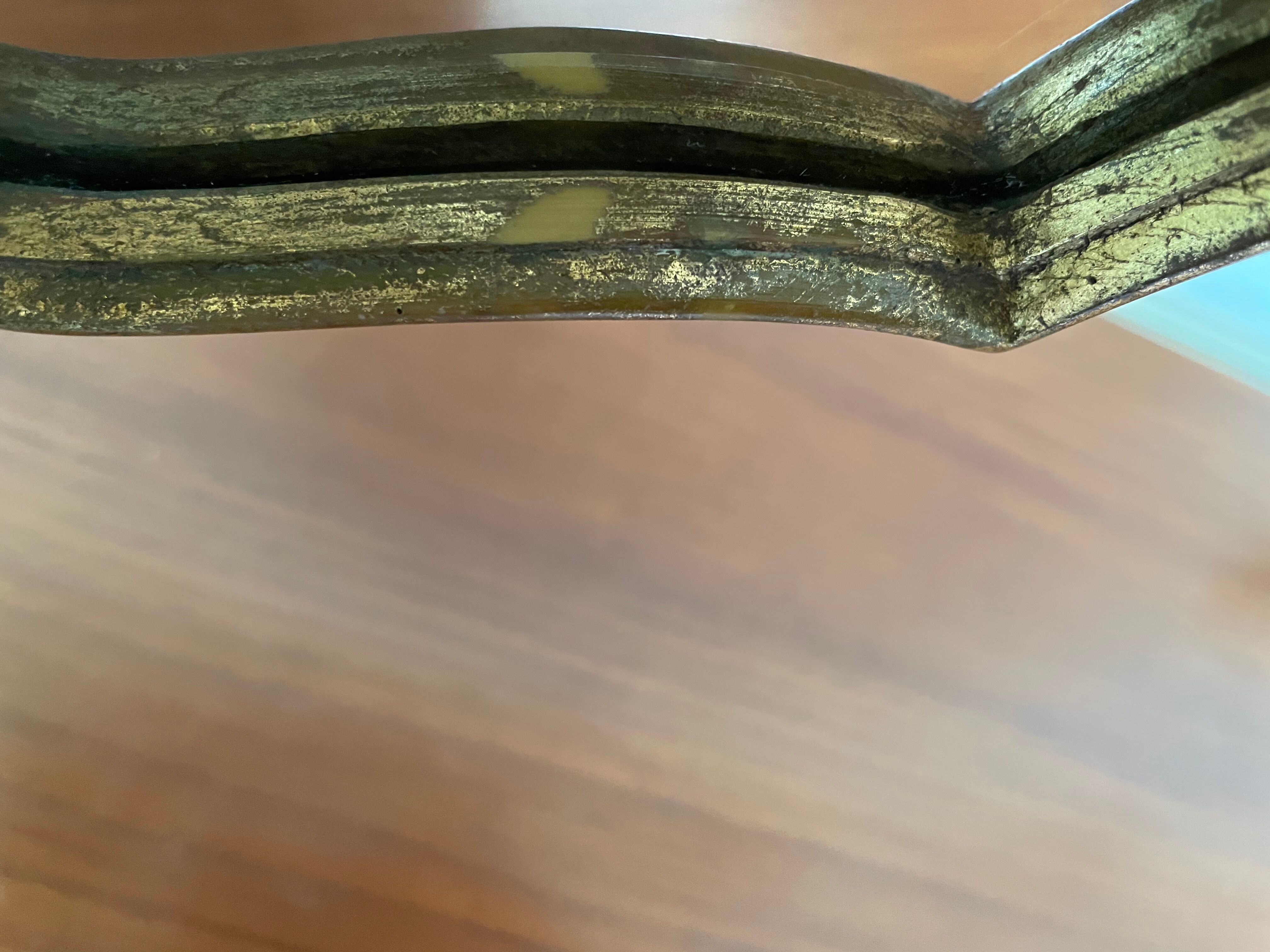 Vintage gold mirror 42 x 30