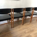 Set of 4 scandinavian chairs