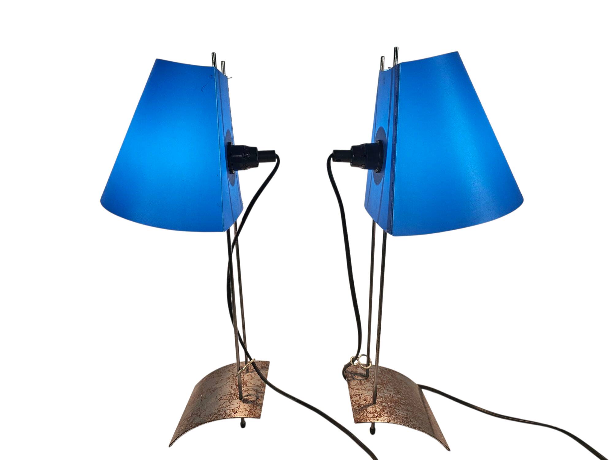 Herda Holland - Post modern - 80's - model 163645 - desk lamps  (2)