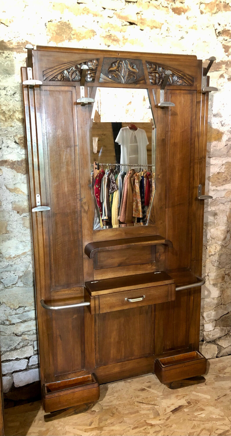 Art Deco cloakroom / coat rack