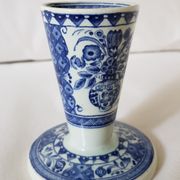 Bougeoir bleu blanc, Sphinx Royal Maastricht