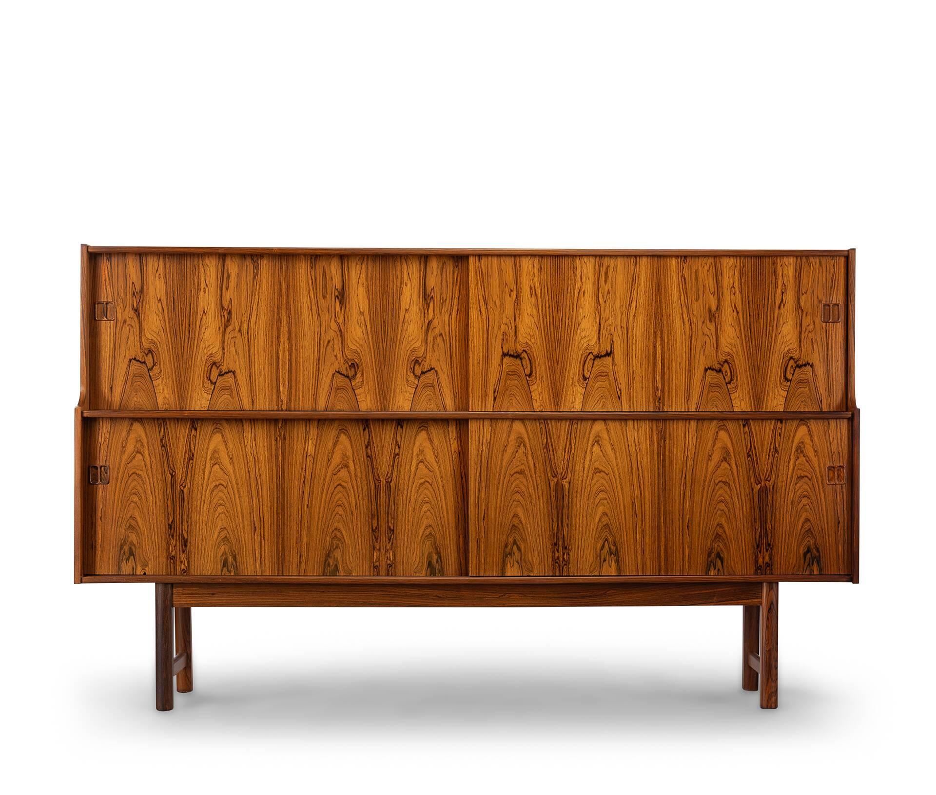 Danish design rosewood highboard, 1960s