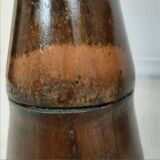 Pair of industrial stools foot in copper metal