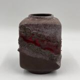 Strehla fat lava vase