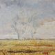 Impressionist Belgian Landscape Painting, Oil on Canvas, 20th Century
