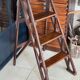 Escabeau bois vintage