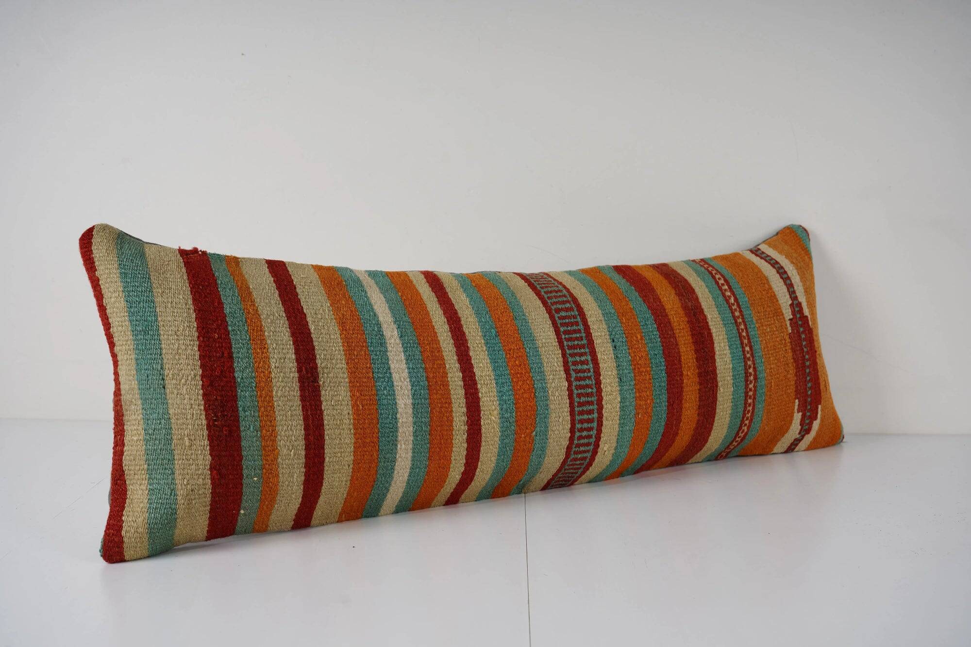 Vintage kilim cushion cover 41x89 cm