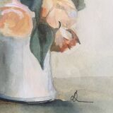 Tableau aquarelle ancienne
