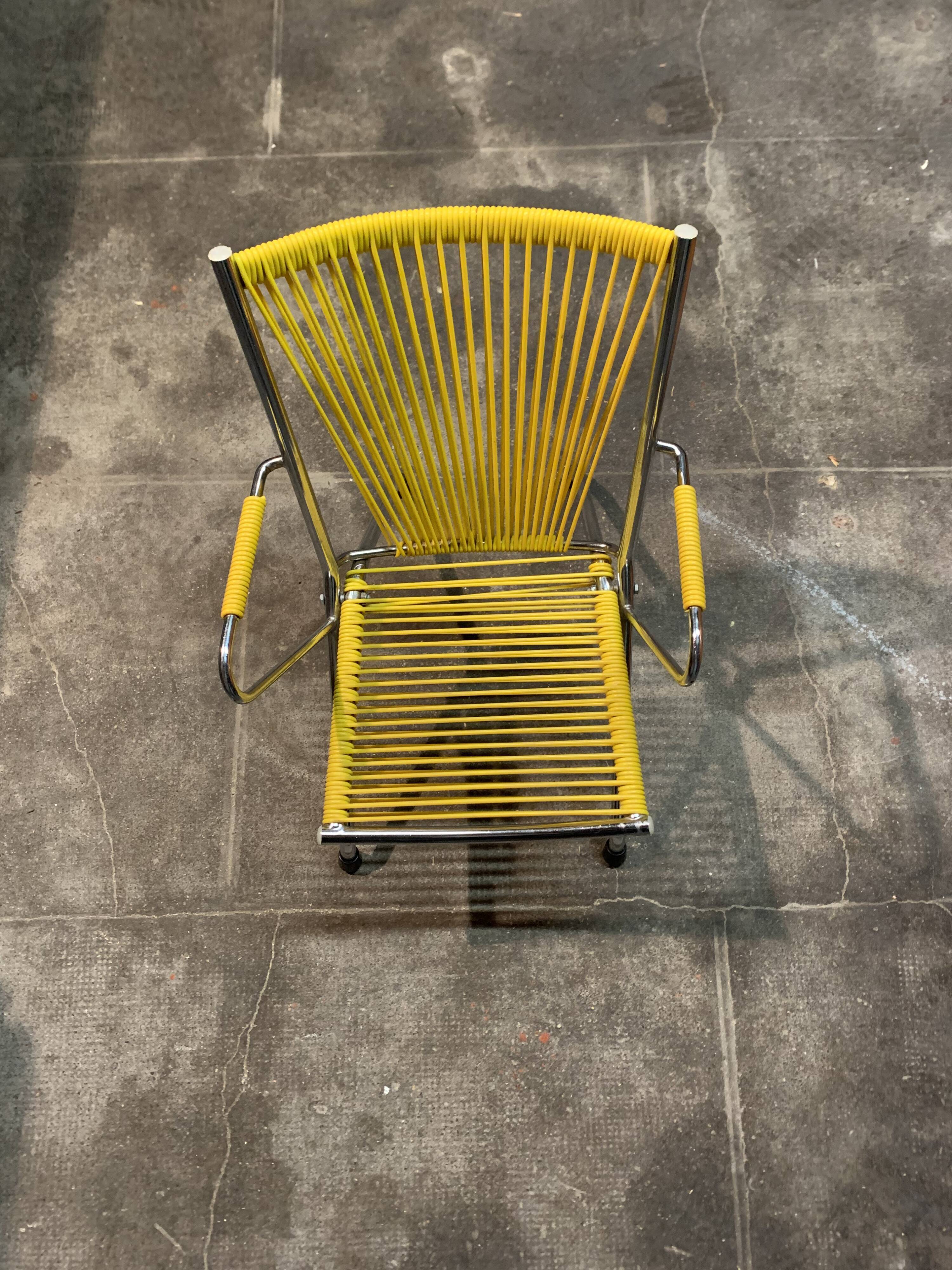 Children's chair scoubidou