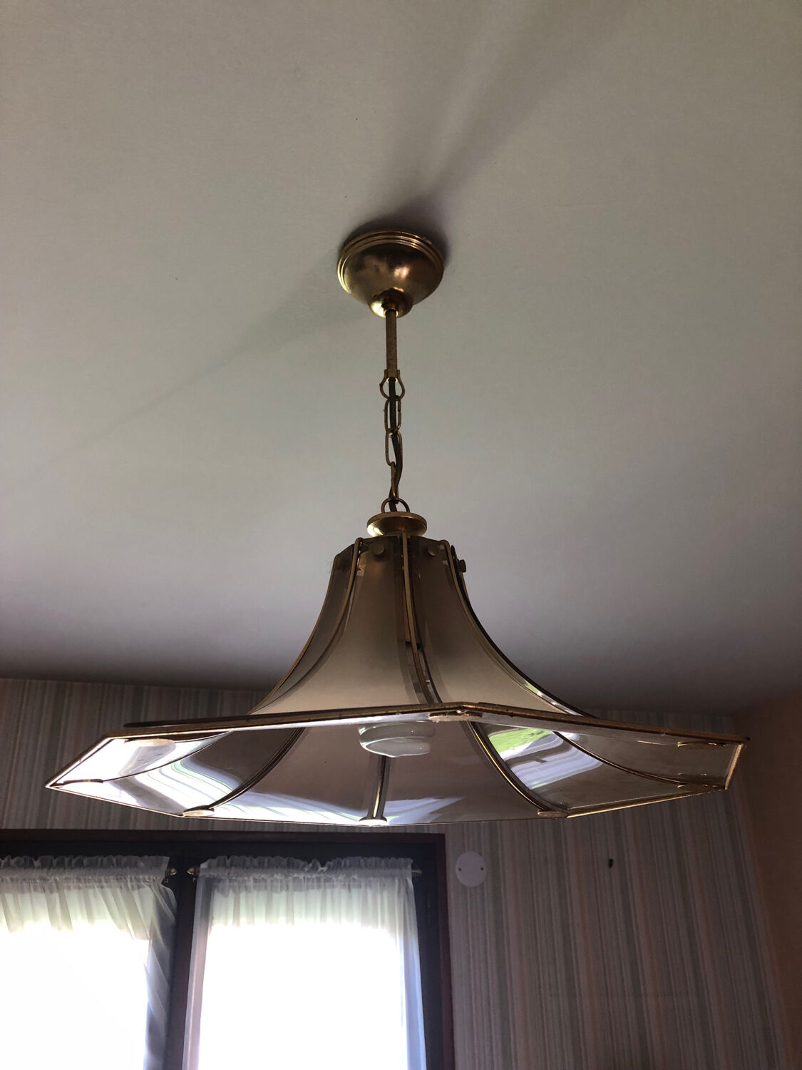 Suspension luminaire art deco