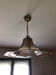 Art deco light pendant