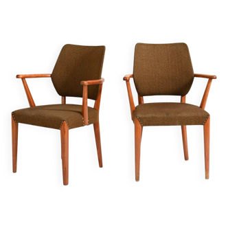 Pair of Scandinavian chairs from the 50s