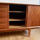 Enfilade scandinave vintage en teck Arne Vodder, 1960