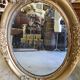 Oval gilt medallion mirror no. 54