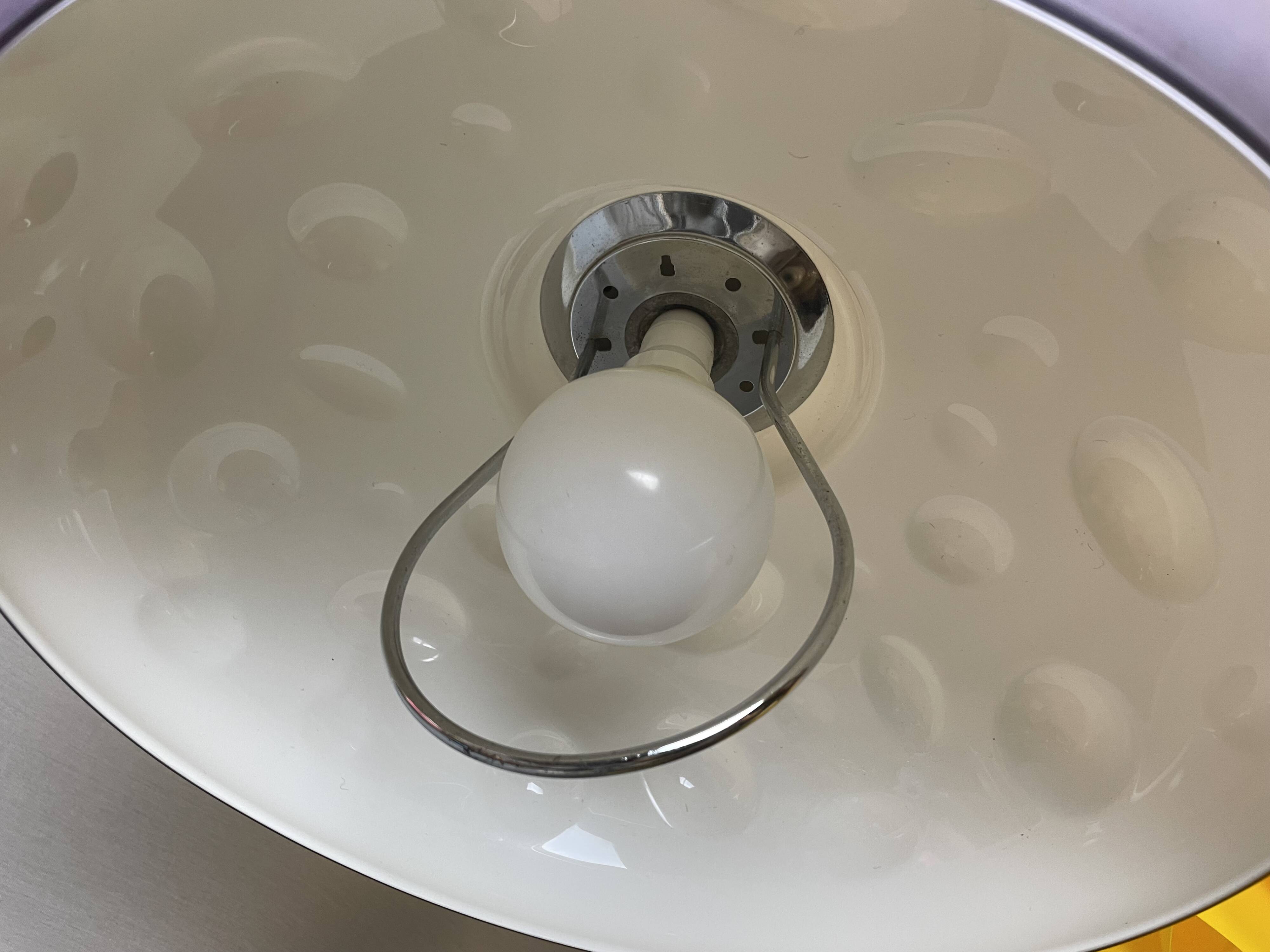 Acrylic retractable dining room pendant lamp