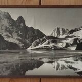 Vintage mountain photo