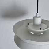 White Trava Pendant Lamp by Carl Thore for Granhaga, Sweden 1960s