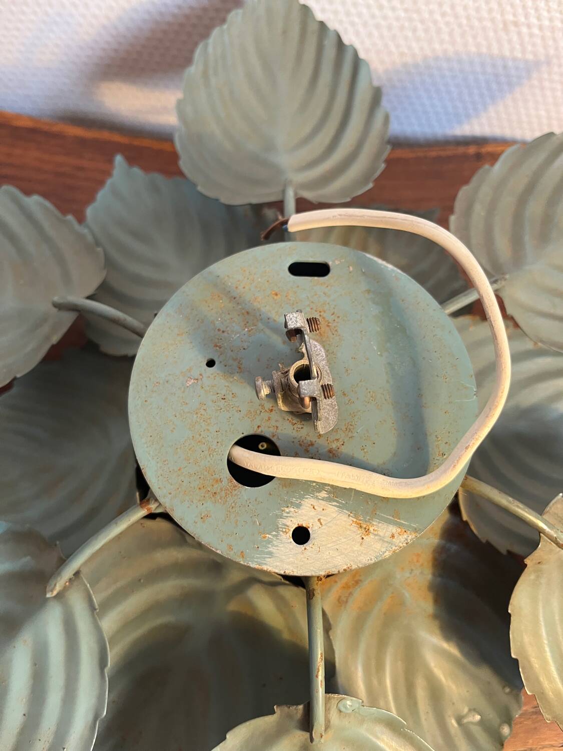 Masca metal flower wall or pendant light