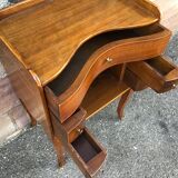 Curved side table style regence 1950