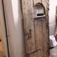 Porte en bois ancienne, 17e siècle