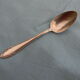 Set of 6 teaspoons in silver metal