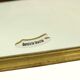 Vintage Triptych Mirror Gold Leaf Gilded Hollywood Regency 86cm