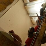 Wall-mounted mat rack, 40's hat rack