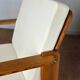 Fauteuil en pin massif