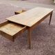 Table de ferme en merisier