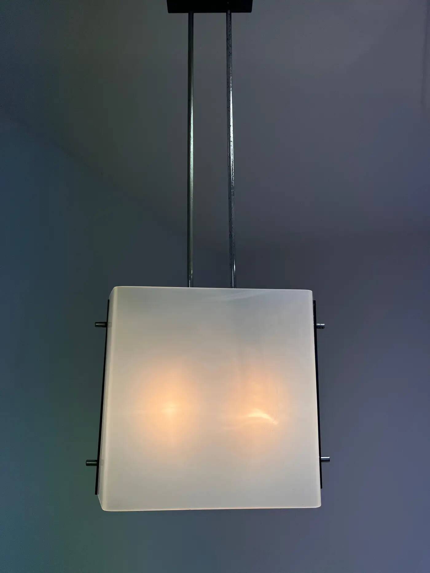 Midcentury design Space Age UFO pendant by Drupol, 1970s