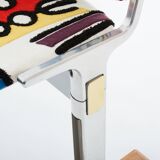Giancarlo Piretti for Castelli fabric bench Pierre Frey 1970