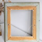 Old patinated frame