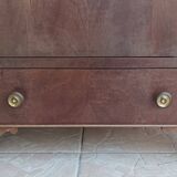 Petite armoire style Empire en acajou