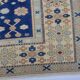 Vintage hand-knotted bohemian rug sku 3521