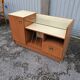 Old vintage hi-fi cabinet