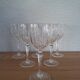 6 brand new crystal glasses from the Arques crystal factory, Constance model