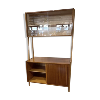 Vintage Monti sideboard with glass panels by Frantisek Jirak