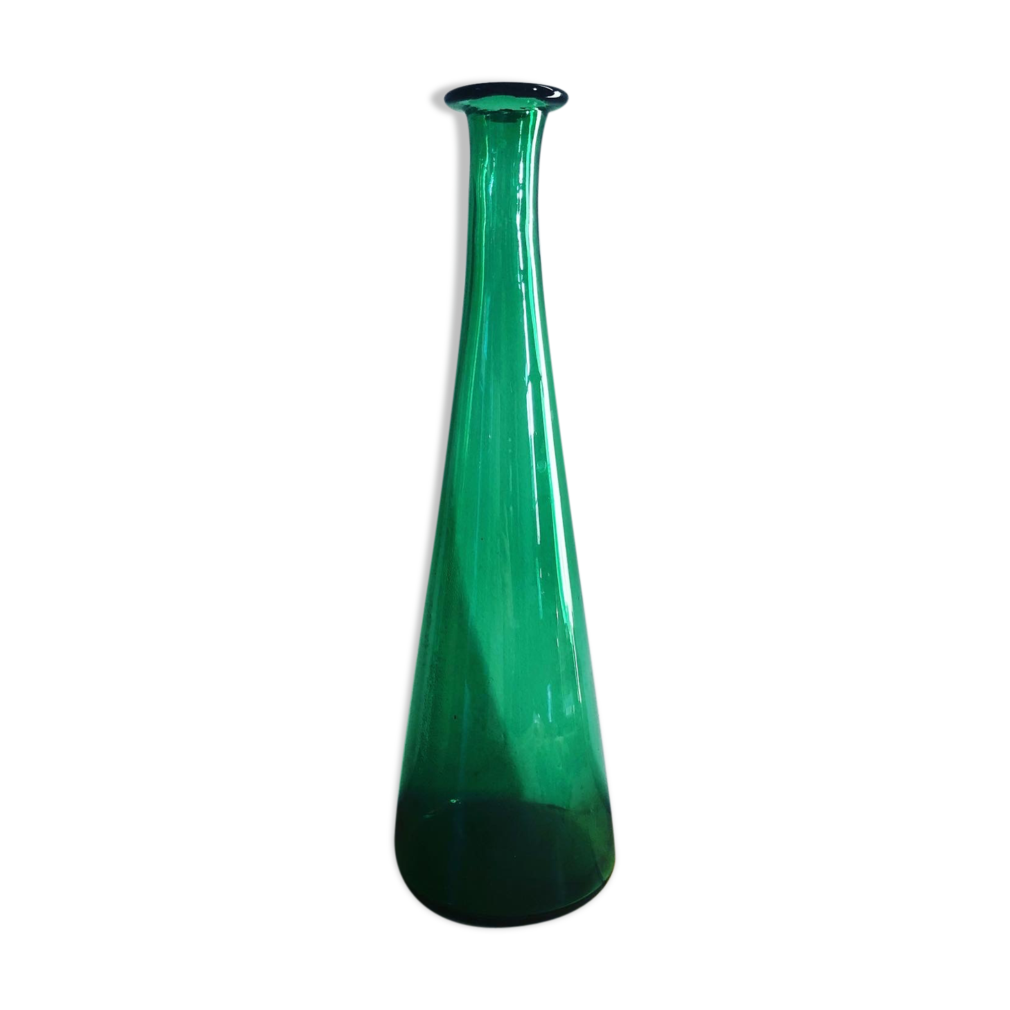 Carafe green glass